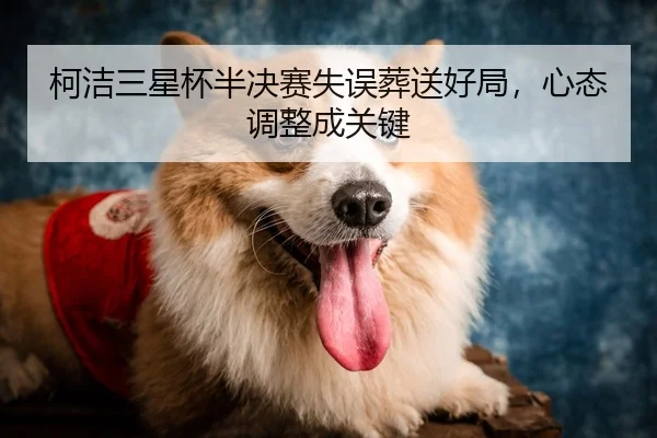 柯洁三星杯半决赛失误葬送好局，心态调整成关键